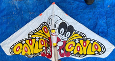 Vintage Gayla Flutterburt Butterwink Keel Guided Plastic Kite 1976 45" Wing Span