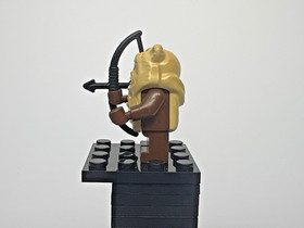 LEGO Star Wars Minifigure- Paploo Ewok Tan head with hood - SW0067 from set 7139