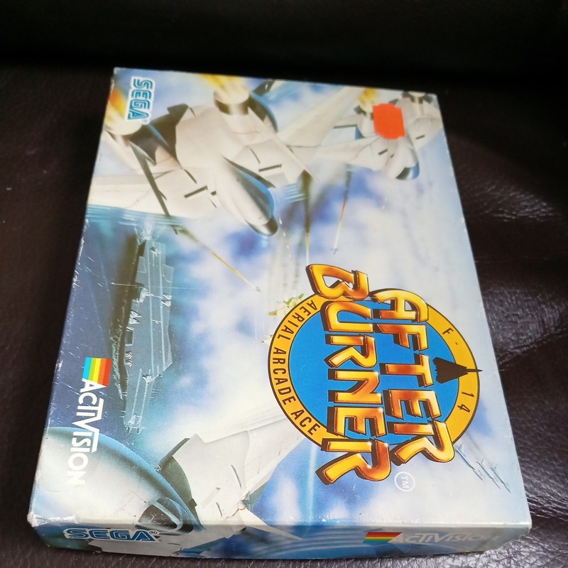 After Burner - Atari ST game - boxed, complete untested but has been stored safe