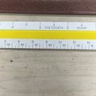 Vintage Dietzgen 1526P Ruler With Original Leather Case Engineering Drafting USA — photo 5
