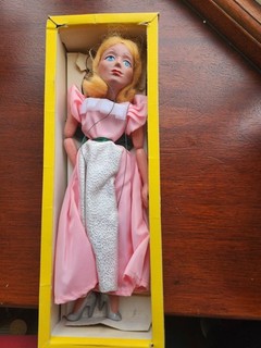Vintage Pelham Puppets (SL4) CINDERELLA 1963 Original Box RARE