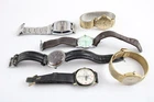 Assorted Vintage Mechanical Watches Rotary Timex Uno SPARES/REPAIRS x 6