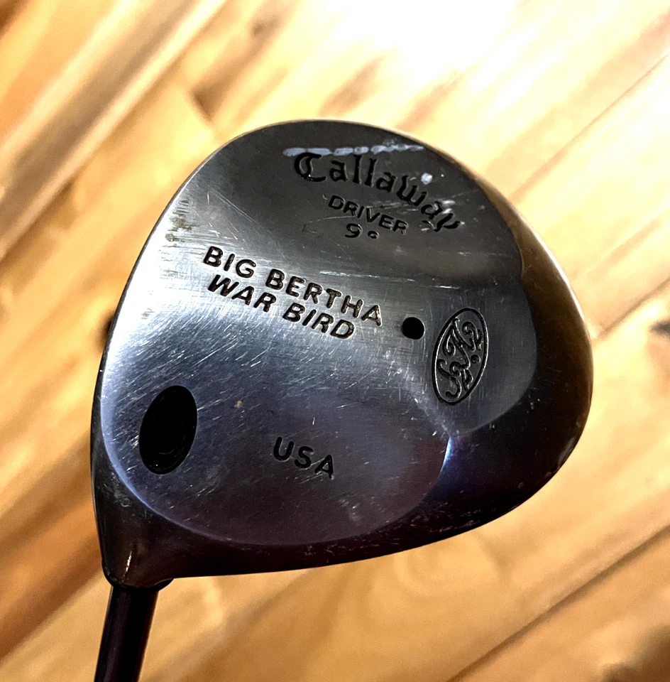 Lefty Callaway War Bird Big Bertha 9º Titanium Driver Firm Graphite Shaft - Image 2 of 4