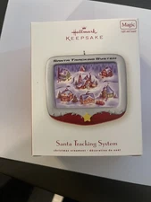 2007 Santa Tracking System Hallmark Keepsake Christmas Ornament Light & Sound