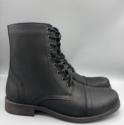 Men\'s Steve Madden Black Leather Boots Size 10 Steve Madden Men main image 2