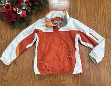    Vintage Columbia Core Windbreaker Jacket Lined Womens Large Tri Color L k 