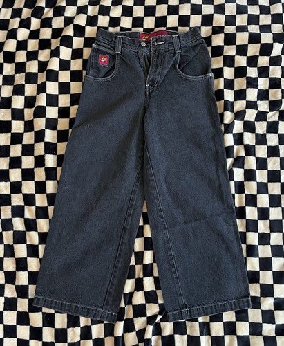 Vintage Y2K Flamehead Youth Size 12 Baggy Fit Jeans Jnco Rare - Picture 2 of 8