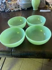 Fire King Ovenware jadeite 5" chili or cereal  bowls-setof 4