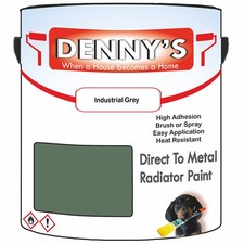 Dennys High Temp Radiators Paint - Industrial Grey