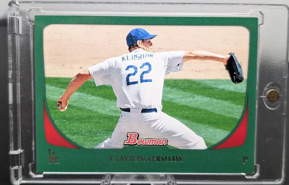 Clayton Kershaw Original Baseball Serial Numbered Sports Trading