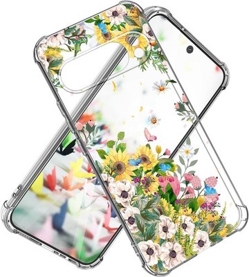 6.34 Inch Google Pixel 9 Pro Case Camera Lens Protector Soft TPU Cover