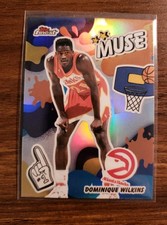 Dominique Wilkins 2025-26 Topps Finest #M-21 Muse Insert Refractor Hawks Legend