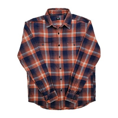 Uniqlo kariertes Flanellhemd bunt Herren Größe S 100% Baumwolle Freizeit kariert