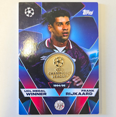 Topps Match Attax 2025/26 UCL Medal Winner Rijkaard Ajax #UCLW-FR7