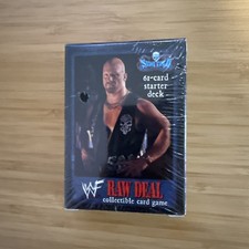 WWF Raw Deal CCG Stone Cold Steve Austin Factory Sealed Starter Deck