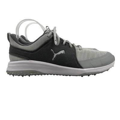 Puma Mens Shoes 9 Gray Grip Fusion Sport 3.5 Golf Lace Up Sneakers 376052-05