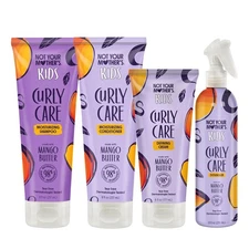 Not Your Mother's Kids Curly Care Shampoo, Conditioner, Curl Defining Cream, ...