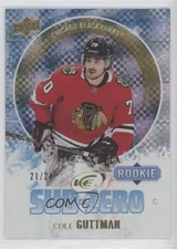 2023-24 Upper Deck Ice Sub Zero Rookies Gold /24 Cole Guttman #SZ-45 Rookie RC
