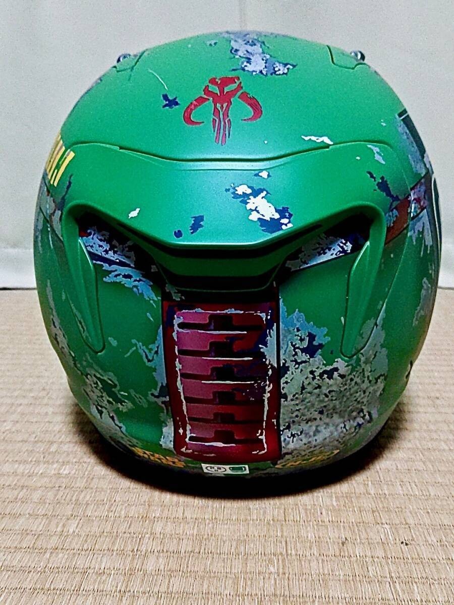HJC STAR WARS RPHA 11 Boba Fett Model Full-Face Helmet Size L