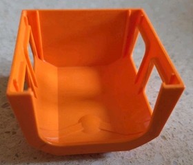 LEGO DUPLO - ORANGE WAGON CABIN OR LOCOMOTIVE - DELUXE TRAIN 10508 - VINTAGE