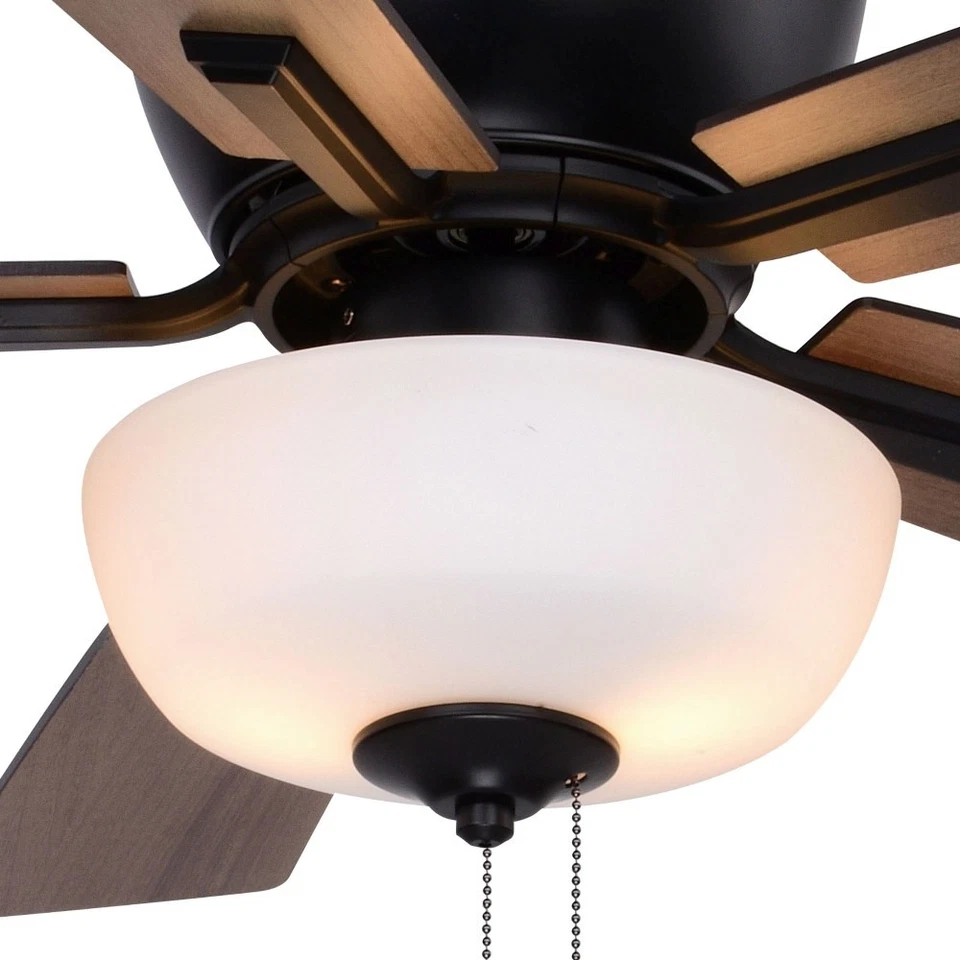 Lisbon 2-Light Ceiling Fan in Transitional Style 13 Inches Tall and 42 Inches - Image 4 of 4
