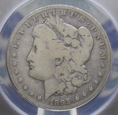 1895 "S" Morgan SILVER Dollar $1 ANACS G6 Details #115 Good 🗝️🗝️ ECC&C, Inc.