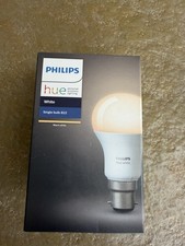 Philips Hue B22 Single Bulb - White
