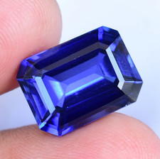 Flawless 10.45 Ct Natural Blue Ceylon Sapphire AGL Certified Emerald Gemstone