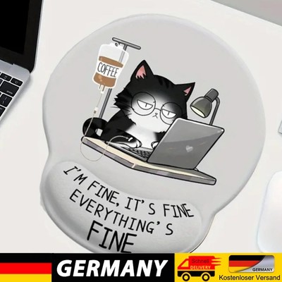 Comfortable Mouse Pad Non Slip Ergonomic Soft Mousepad for Home Office Workers