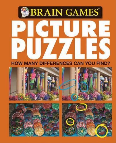 Игры для мозга - Пазлы с картинками №5: Сколько различий (в спиральном переплете) (ИМПОРТ ИЗ Великобритании)