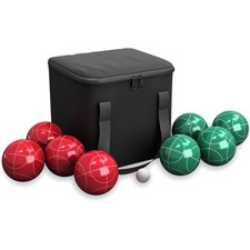 Versatile Bocce Ball Set with Carrying Case - Perfect for Outdoor Gatherings