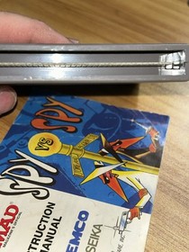 Vintage MAD spy vs spy Game (nintendo entertainment system) NES Sleeve & Manual 