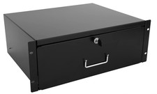 19" Locking Rack Mount Deep Drawer w/ Key for Server Cabinet/DJ 4U