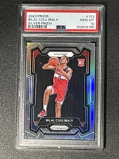 2023-24 Panini Prizm - Bilal Coulibaly #153 Silver Prizm (RC) PSA GEM MINT 10