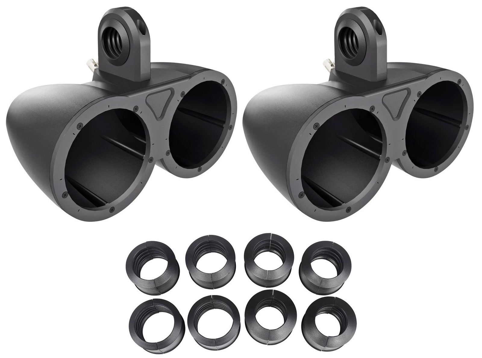 Пара корпусов для вейкбординга Kicker KMTED Dual 65 Tower Комплект адаптеров для UTV 61990₽