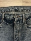 WOMENS OLD NAVY EXTRA HI RISE DISTRESSED BLUE JEAN CAPRI SIZE 10 TALL STRAIGHT — photo 4