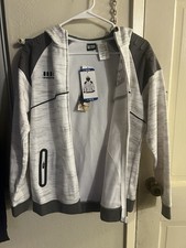 Star Wars Storm Trooper Kids Full Zip Hoodie Jacket White Large 14/16 New/tags