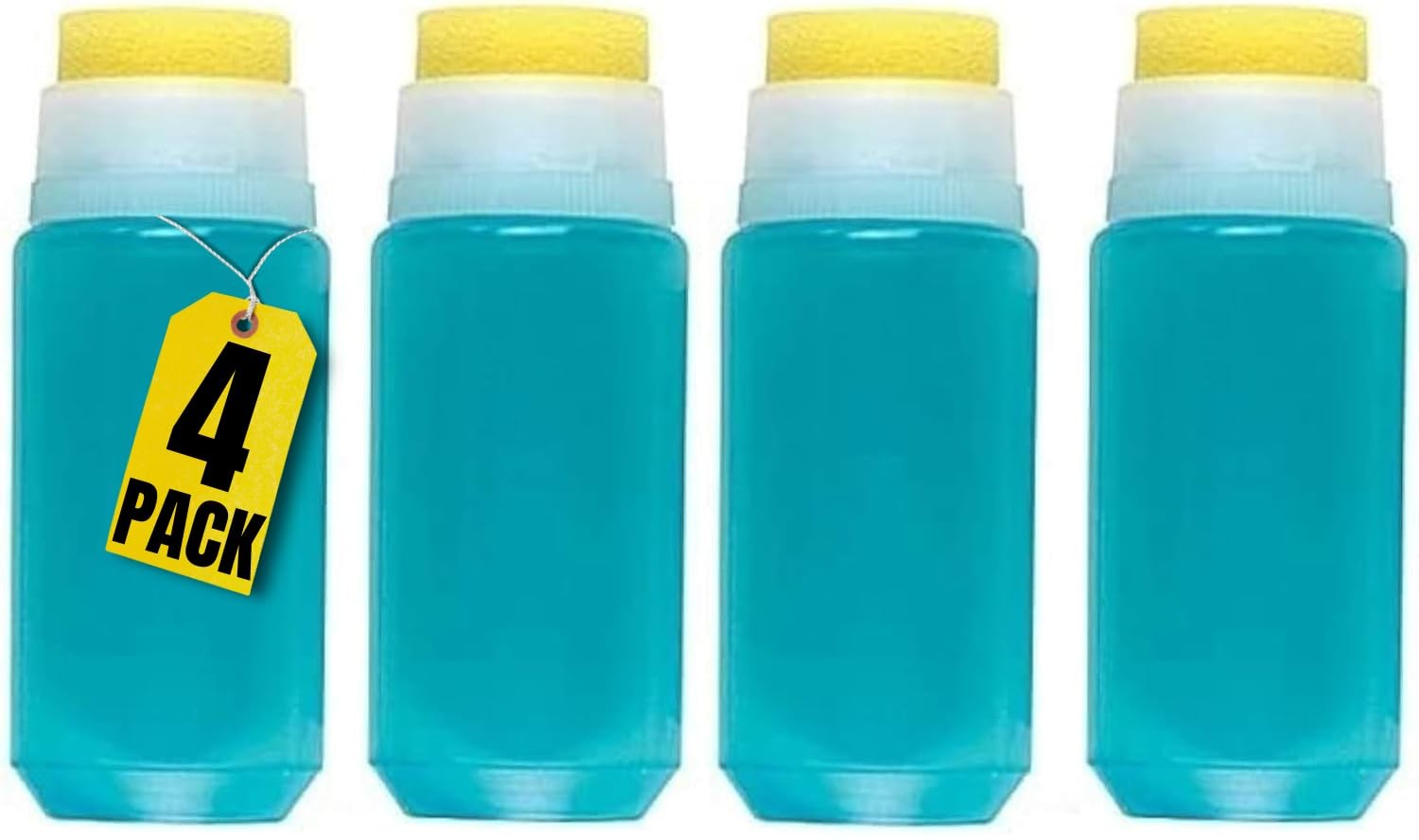 1InTheOffice Envelope Moistener, Sealer, 2 oz., Blue,Yellow,White