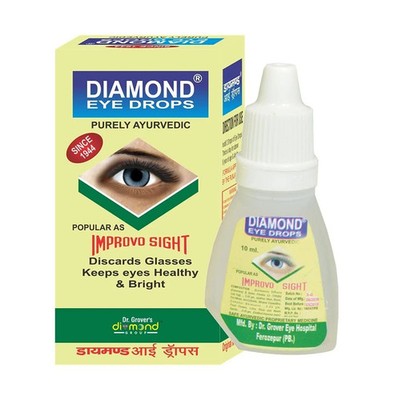 Diamond Eye Drop For Refreshes and Relaxes Eyes-Pack of 10ML