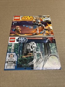 LEGO STAR WARS Manual Only Lot #s 75345-75391-75267-7914-9679-75310-75359-75089