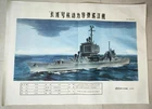 USS Long Beach Nuclear-Powered Missile Cruiser Recognition Poster China 1977