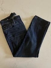 Joe's Jeans Mens 33 The Brixton Knoll Straight Narrow Dark Wash Stretch Denim