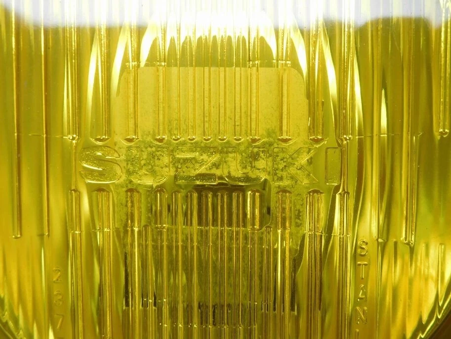 PARACHOQUES PROTECTOR LUCES ANTINIEBLA AMARILLO SUZUKI Jimny ja71 samurai santana caribe Foto 3 de 4