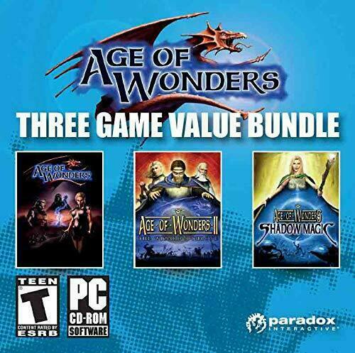 🎰3 Game Bundle Age Of Wonders Shadow Magic + Age Of Wonders PC CD ROM 🎰 SEALED - Picture 1 of 1