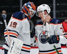 Mikko Koskinen Oilers  8x10 Unsigned Photo.  Free Shipping.