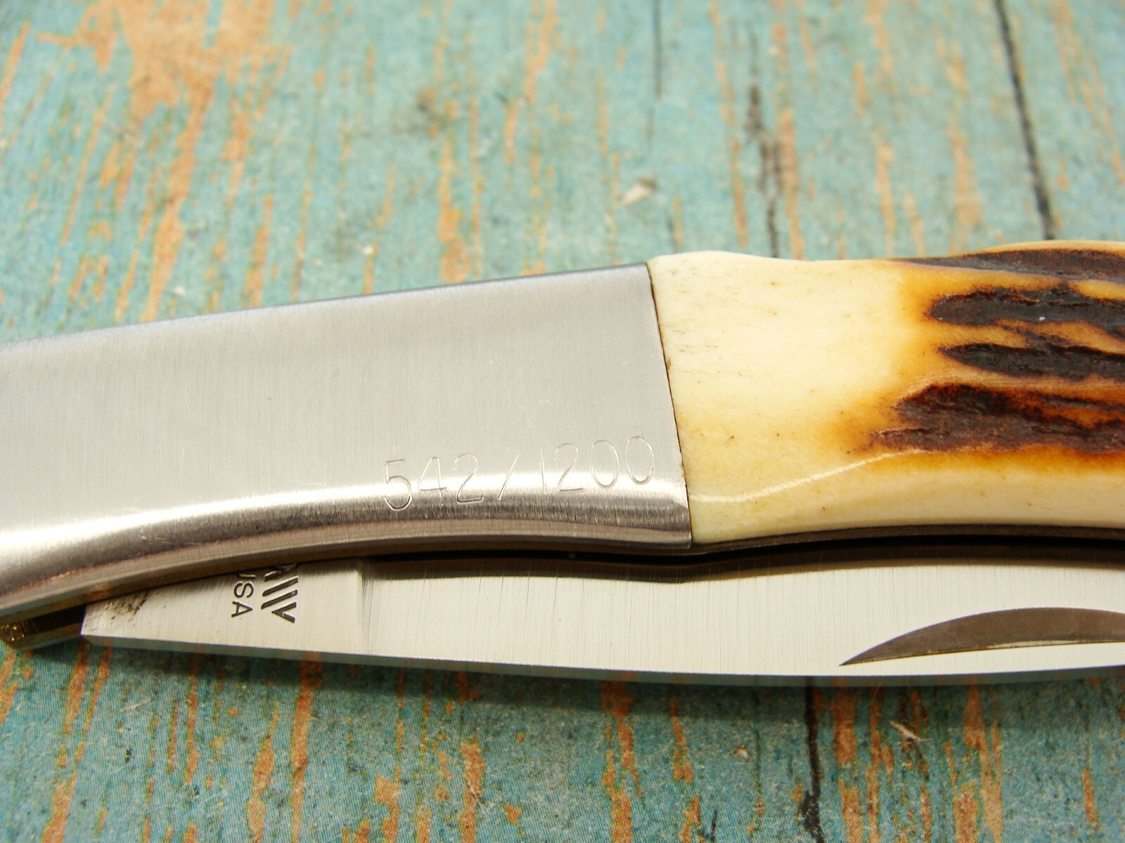 VINTAGE KERSHAW OREGON USA 4175 STAG LOCKBACK FOLDING HUNTER POCKET KNIFE KNIVES eBay