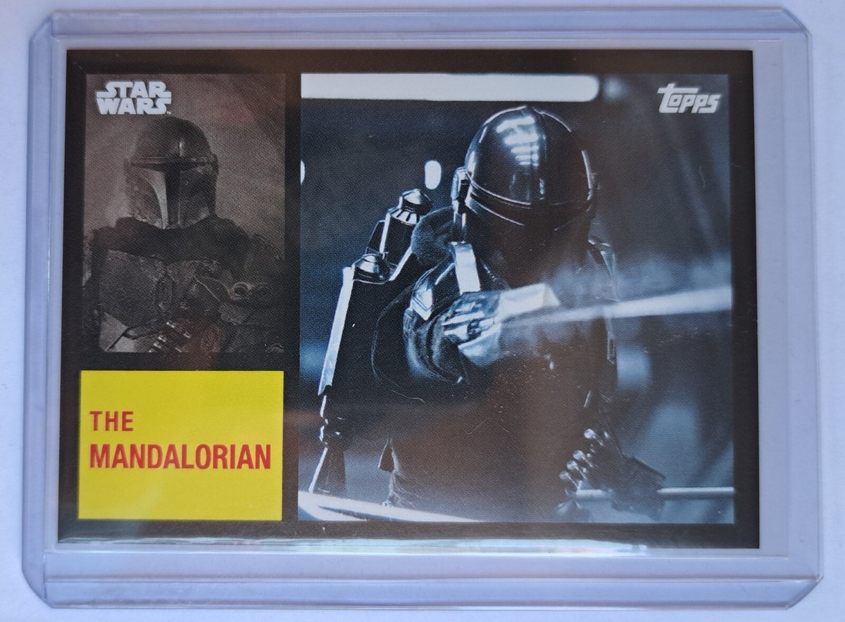 Topps Star Wars TBT The Mandalorian #56 Short Print Variant Card