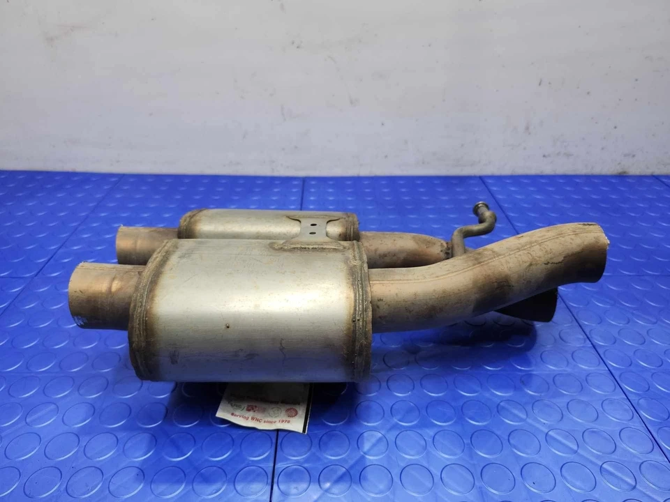 11-17 Volkswagen Touareg VR6 3.6L Front Exhaust Muffler OEM 7P6253209N - Image 4 of 4