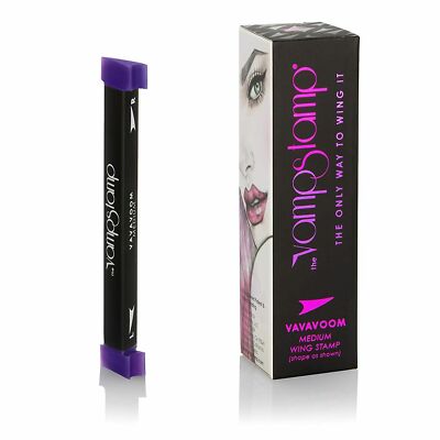Vamp Stamp VaVaVoom Med. Winged Eyeliner Stamp - Cosmetic Applicator for Infalli
