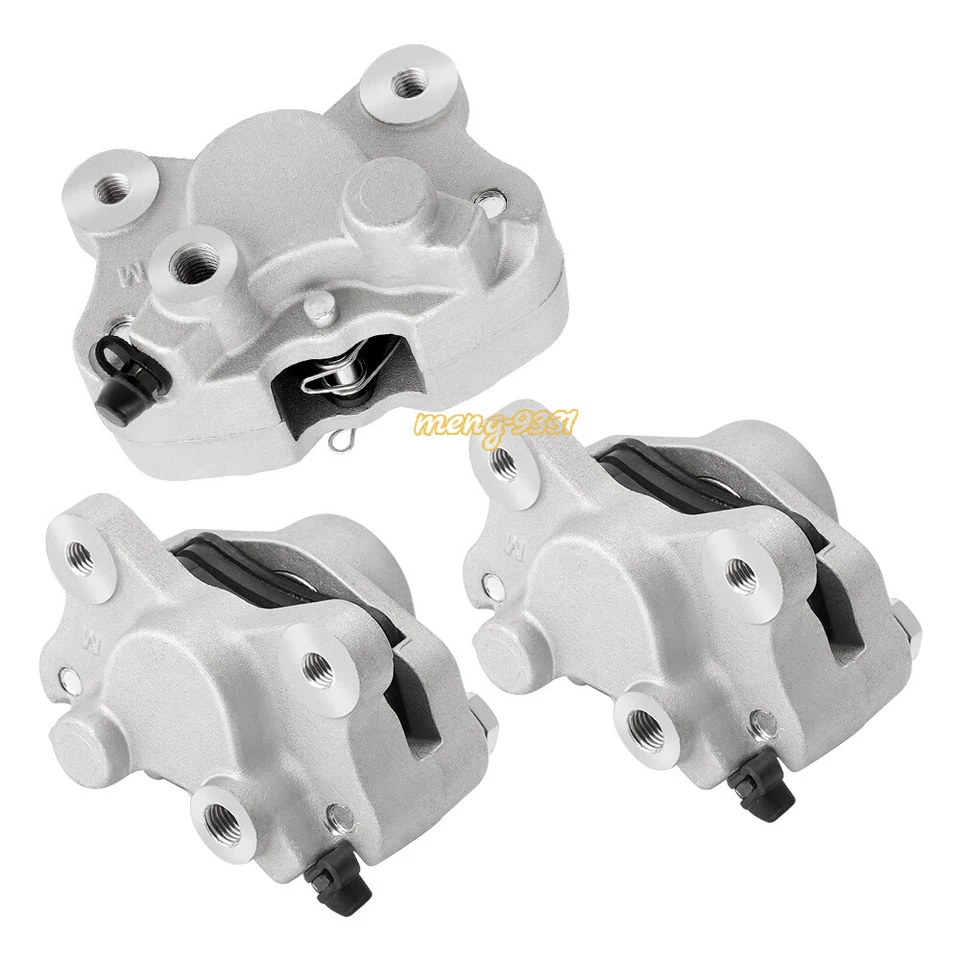 Pinzas de freno delanteras y traseras para Arctic Cat 250 300 375 400 454 500 2x4 4X4 con pastillas Foto 4 de 4